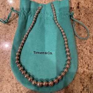 Tiffany & Co. Silver Ball Necklace